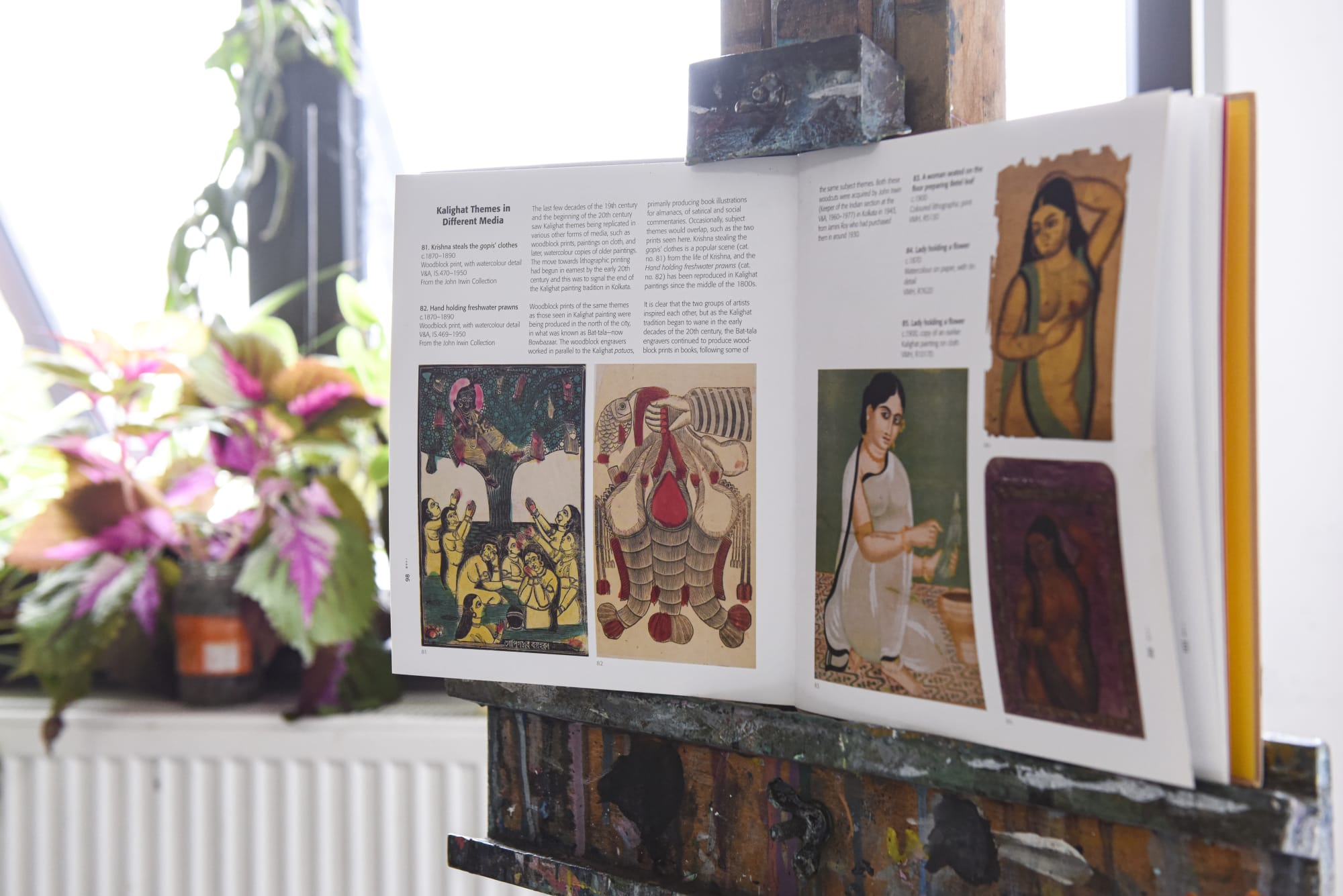 Sophie Charalambous, In studio, 2021