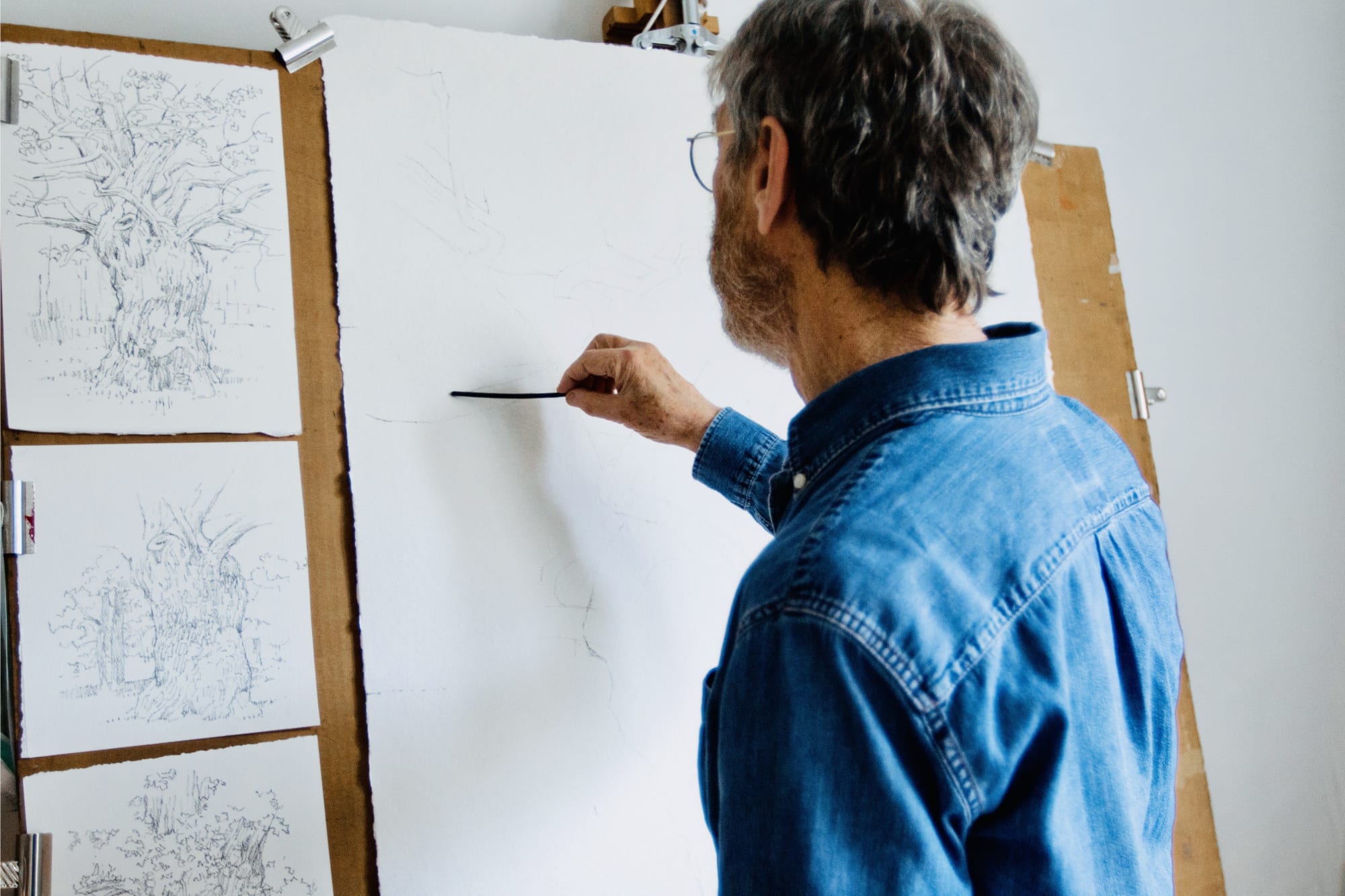 Roy Wright, In Studio