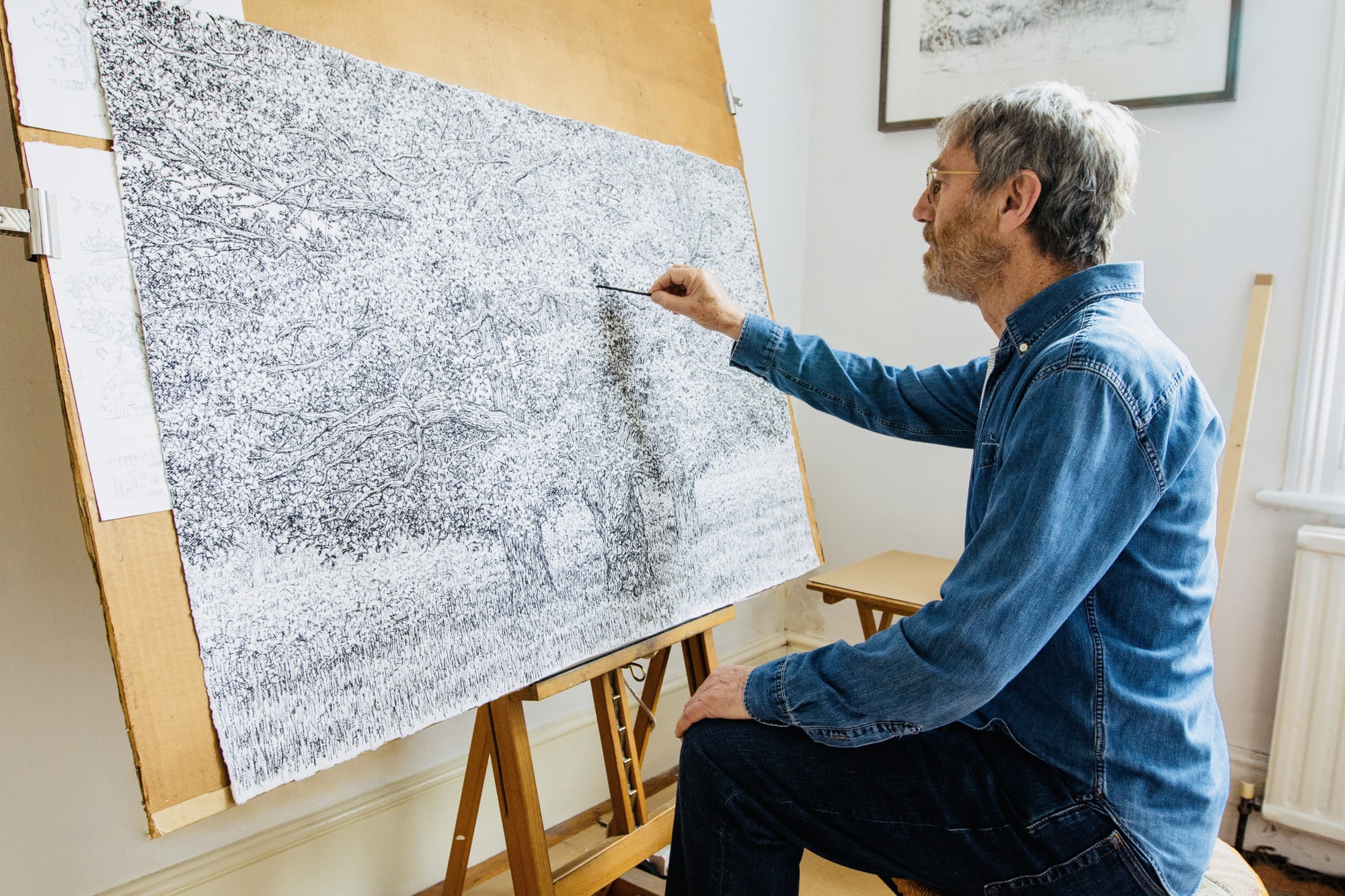 Roy Wright, In Studio