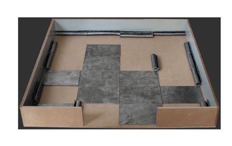 Roelof Louw, Rolled Lead Piece, maquette, 1970