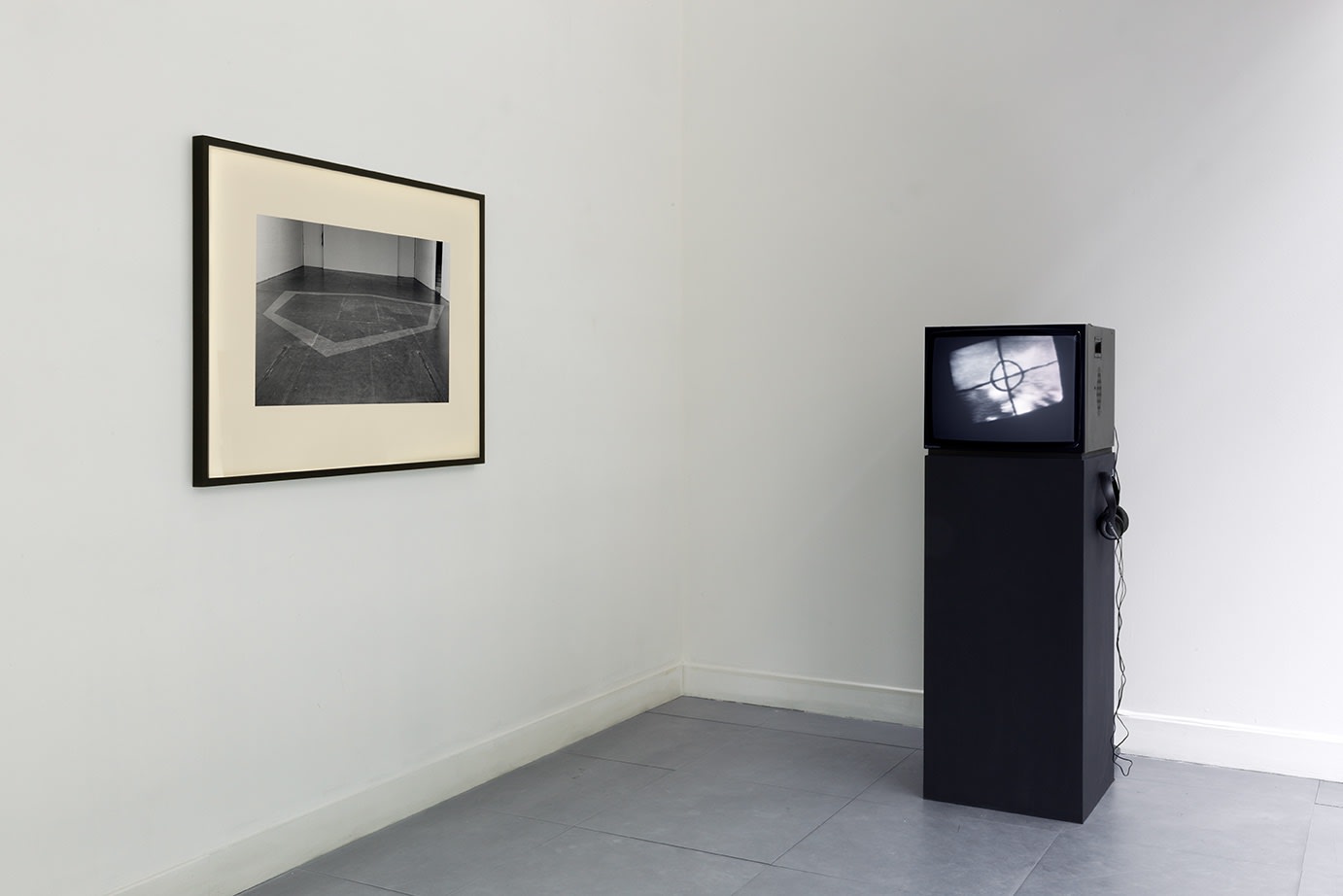 David Hall | Situations Envisaged installation view at Richard Saltoun Gallery.