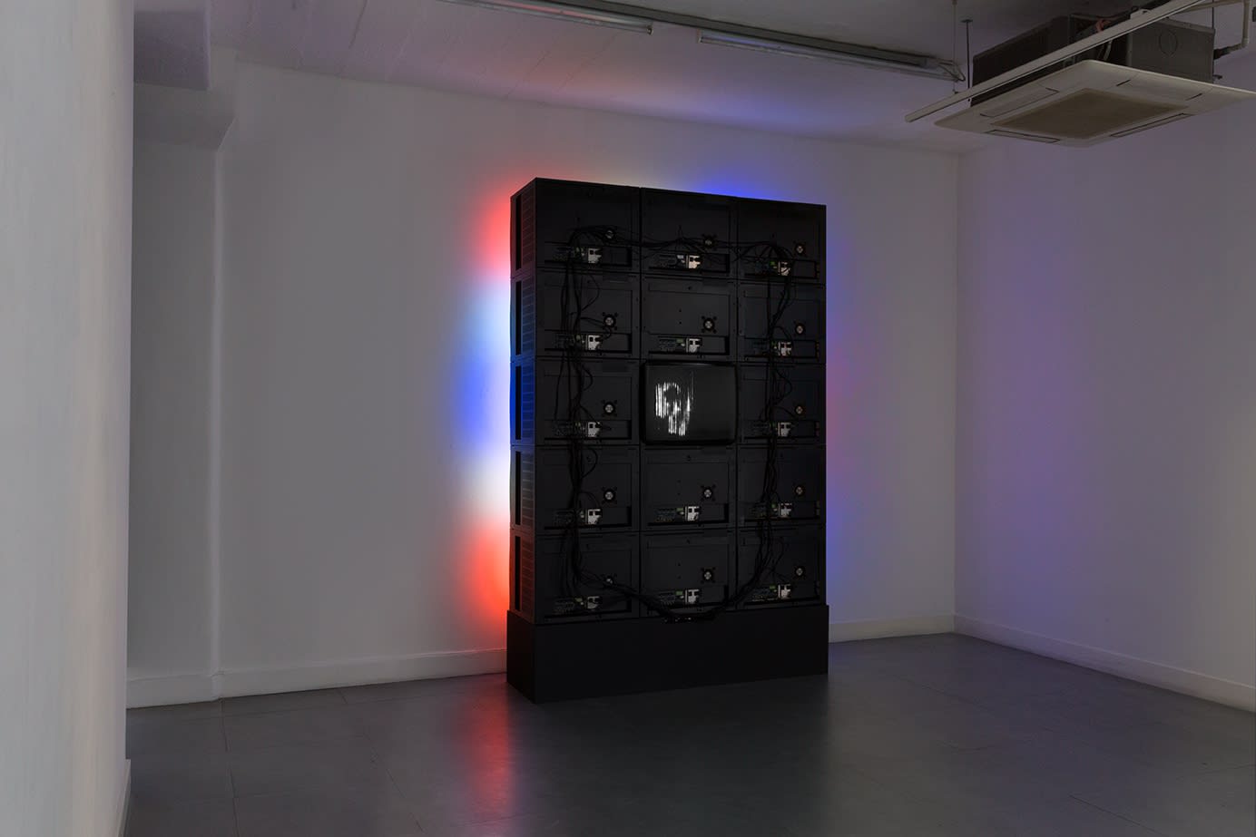 David Hall | Situations Envisaged installation view at Richard Saltoun Gallery.