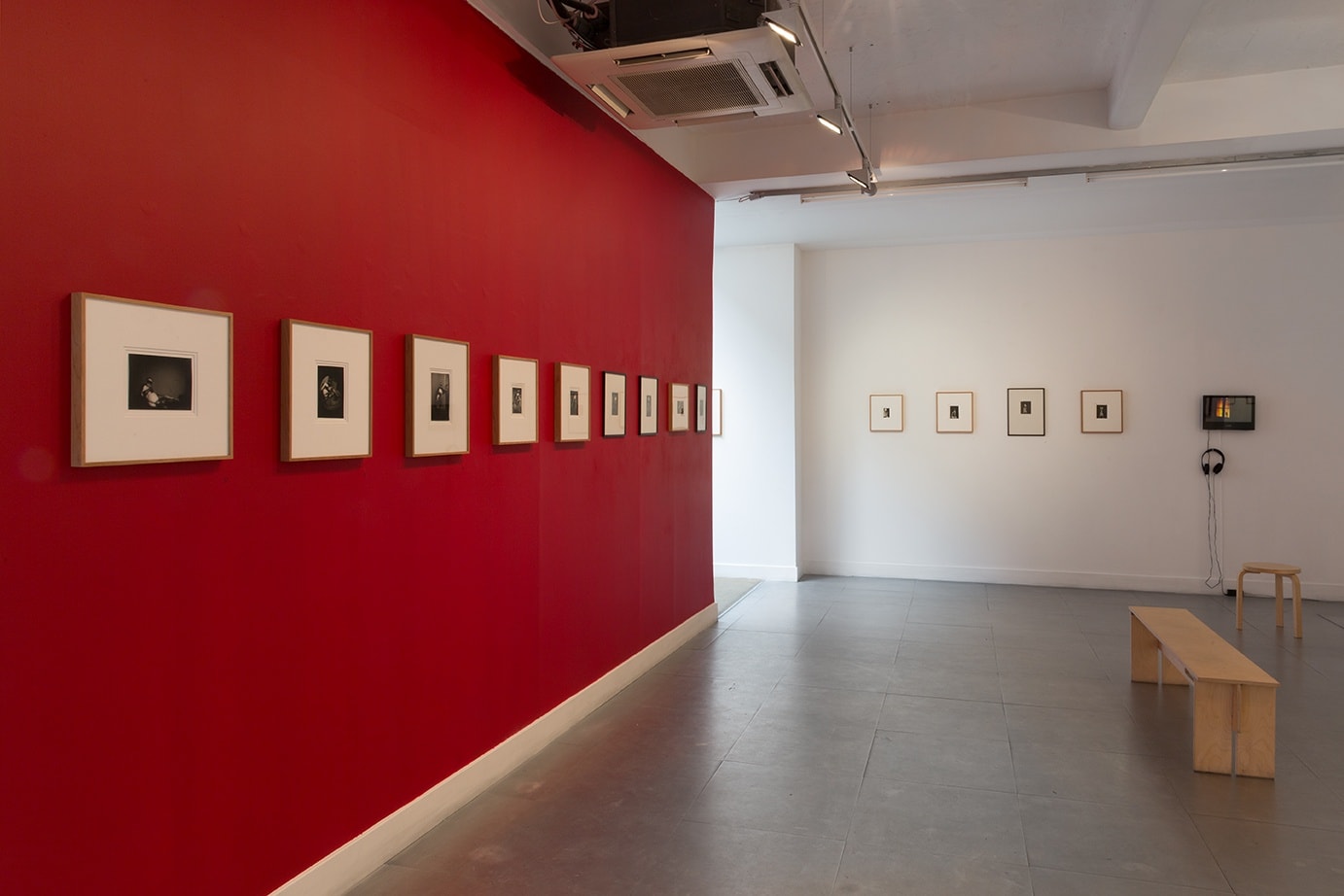 Installation view of "The Temptations of Pierre Molinier" at Richard Saltoun Gallery (20 August - 2 October 2015)
