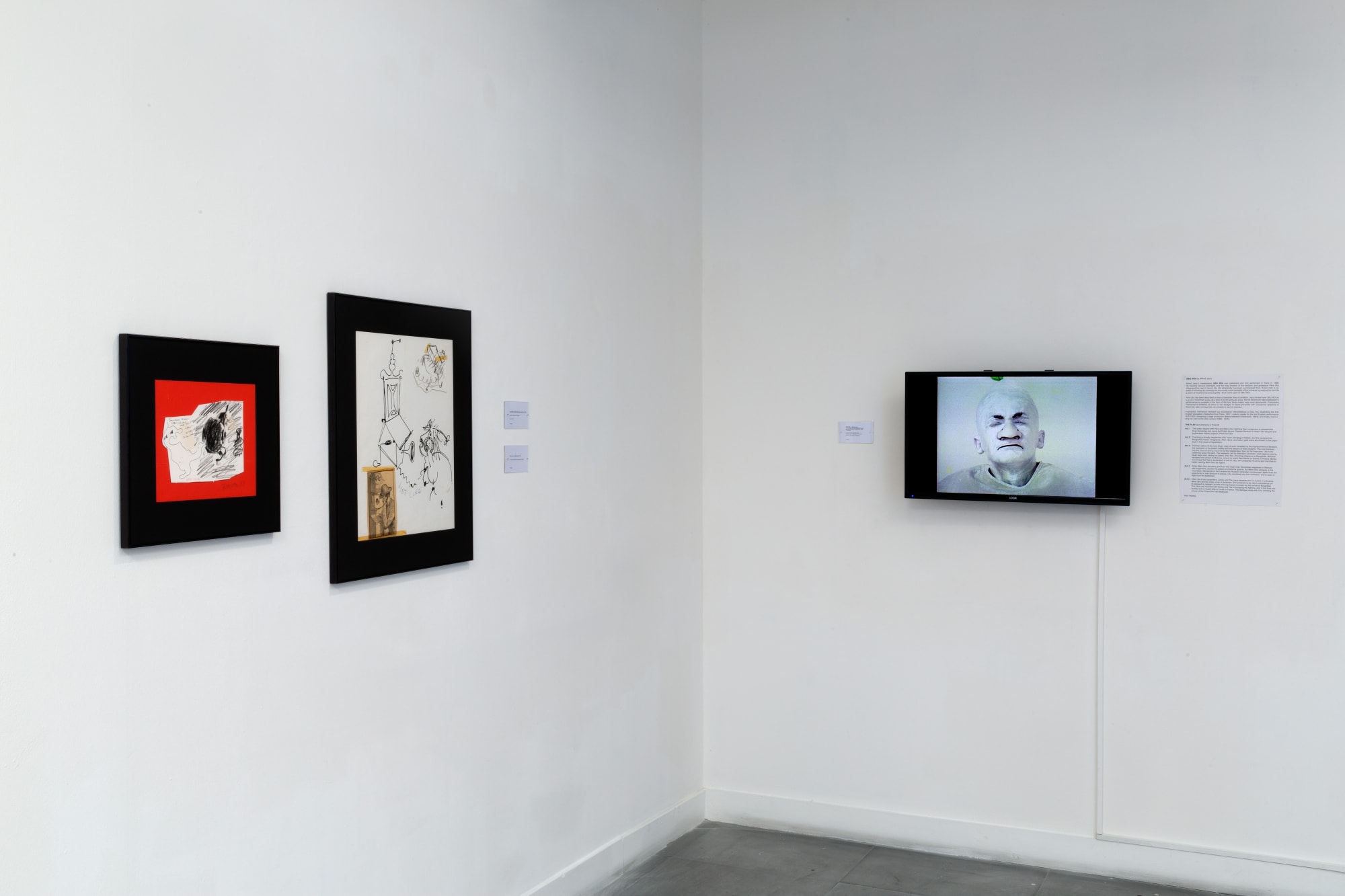 Installation view, Franciszka Themerson UBU Photo by FXP Photography.