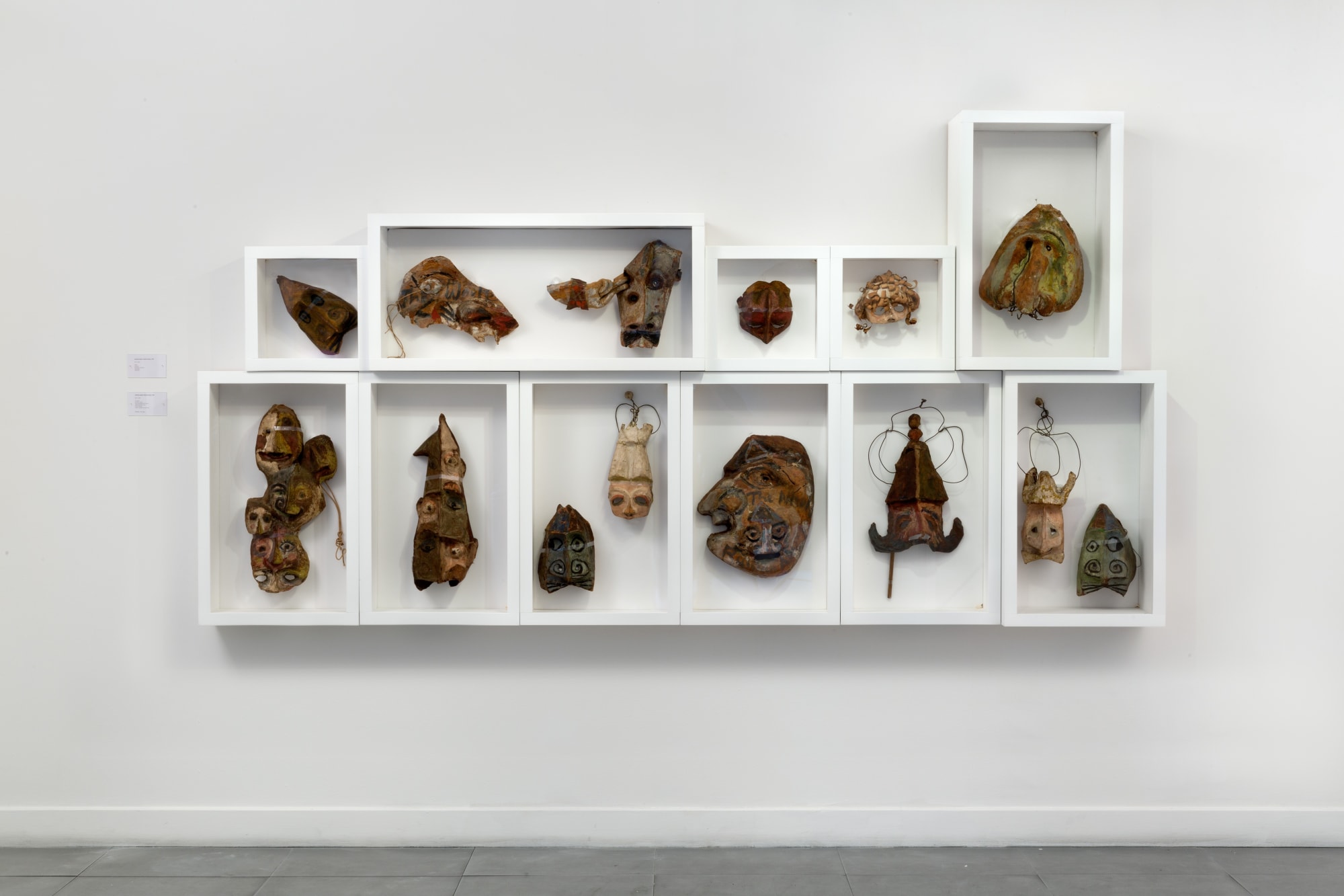Installation view, Franciszka Themerson UBU Photo by FXP Photography.