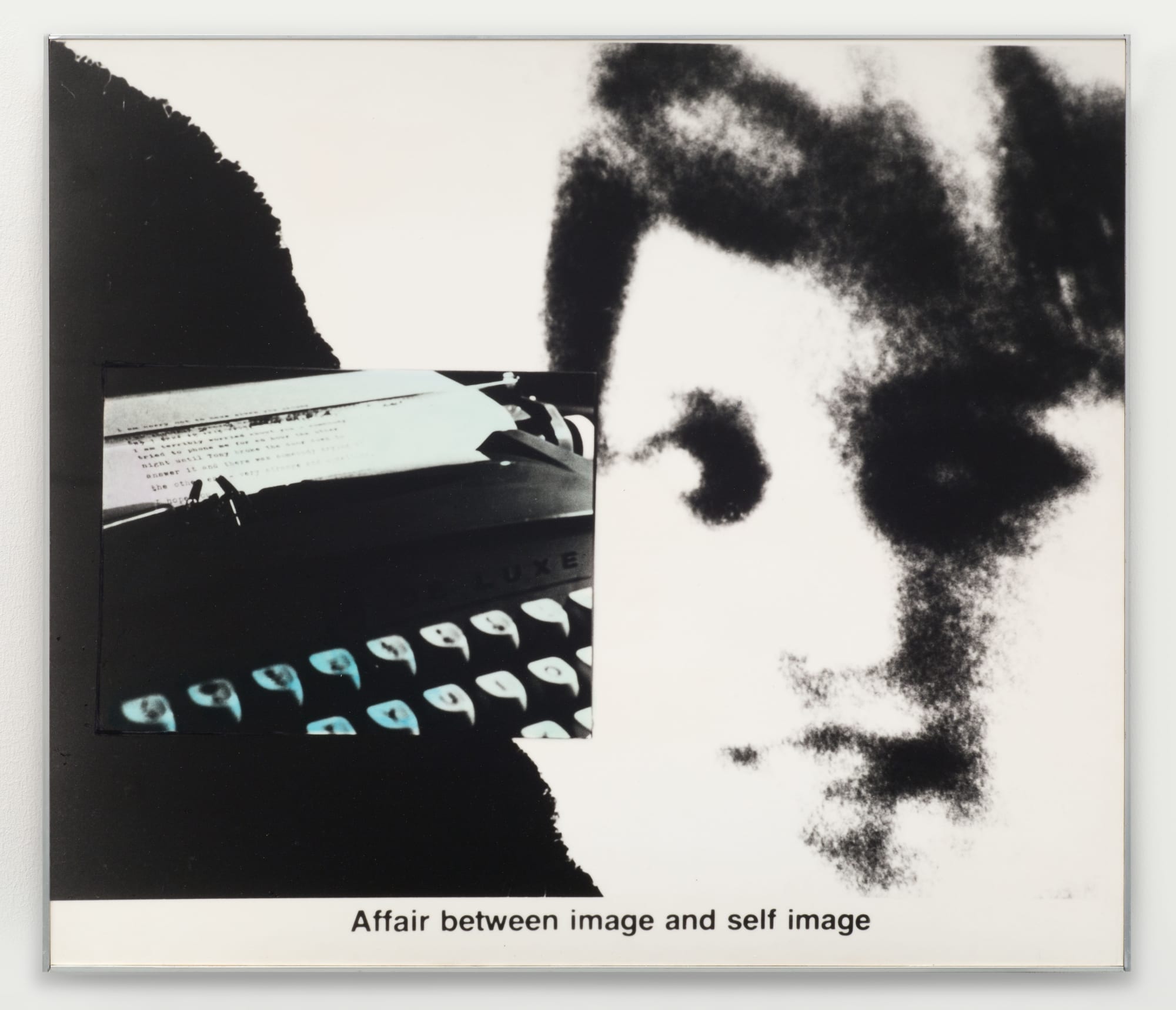 Marie YATES The Missing Woman, 1982-84 21 black & white and colour vintage photomontages on board Unique 8 panels 32.4 x 50.8 cm 9 panels 47.6 x 59.7 cm 4 panels 47.6 x 76.2 cm