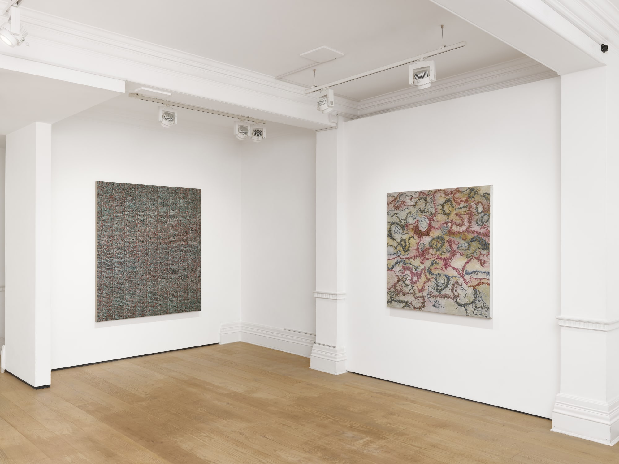 Installation View, Haptic Vision: Rosa Lee and Jo Bruton, London, 2022, Photography by Andrew Gray