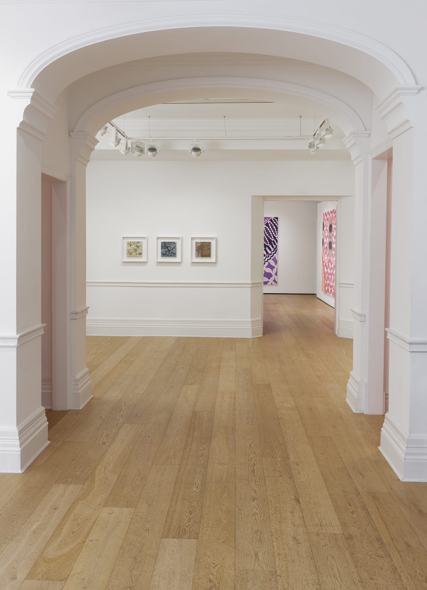 Installation View, Haptic Vision: Rosa Lee and Jo Bruton, London, 2022, Photography by Andrew Gray
