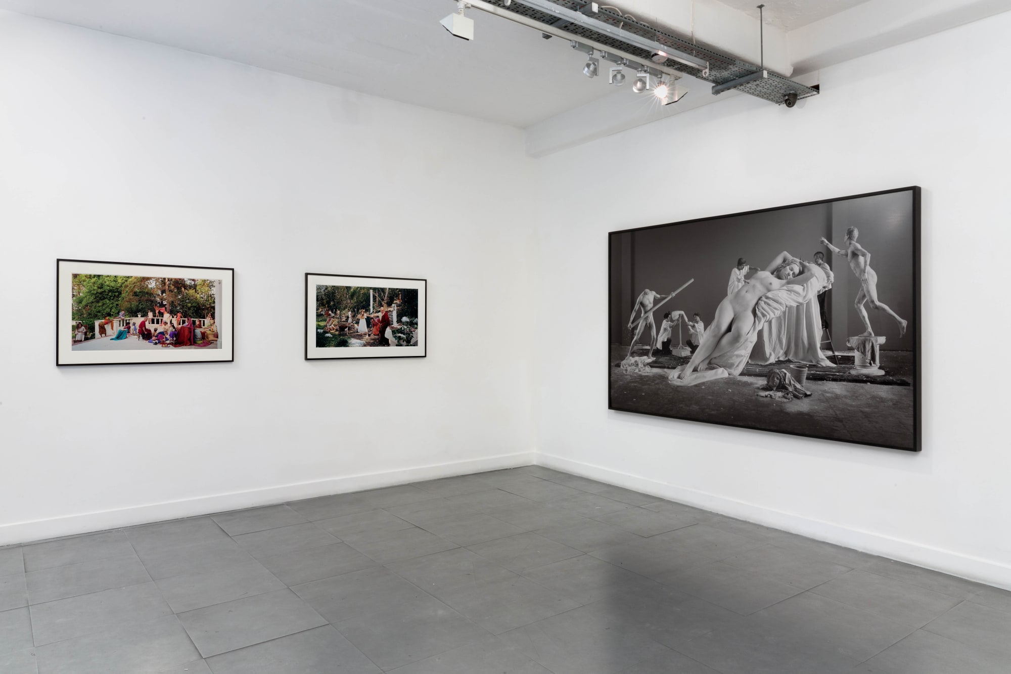 Installation view, Eleanor Antin: Romans & Kings Photo by FXP Photography.
