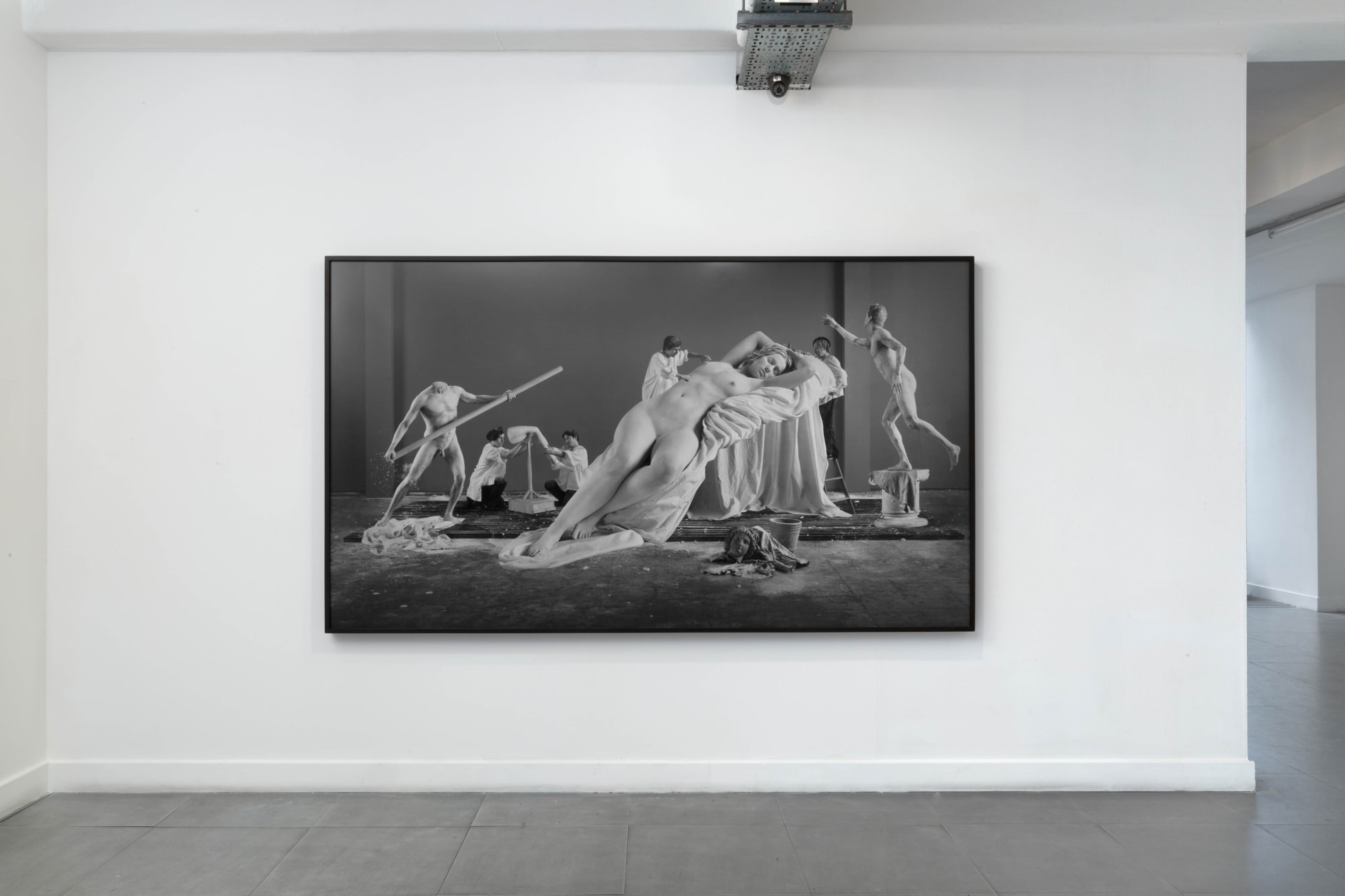 Installation view, Eleanor Antin: Romans & Kings Photo by FXP Photography.