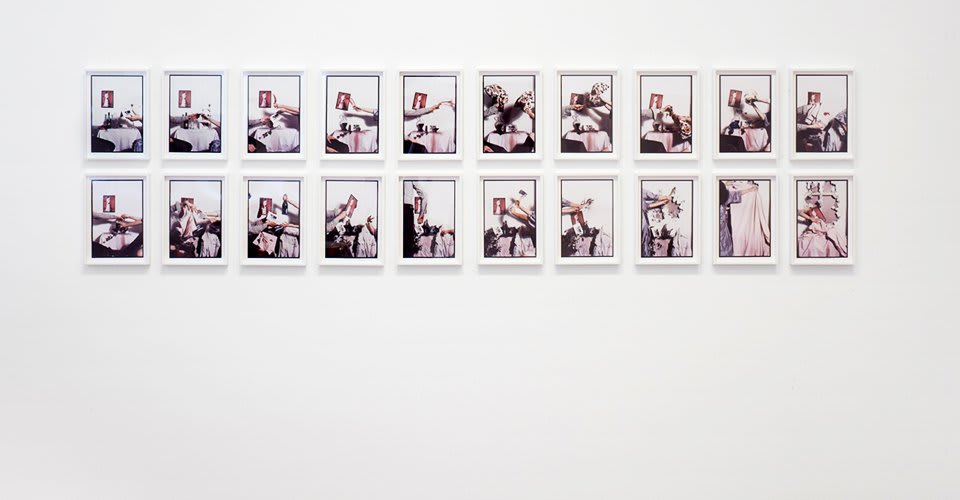 Installation view at Karsten Schubert gallery.