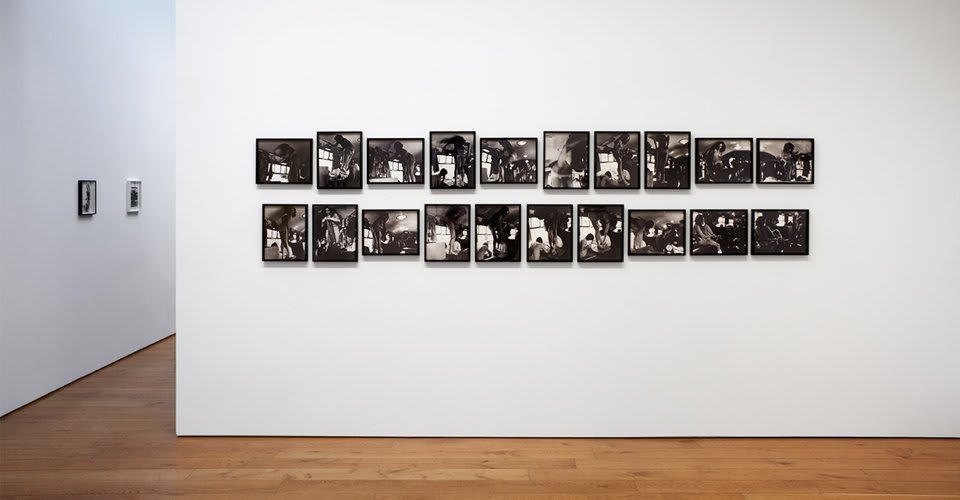 Installation view at Karsten Schubert gallery.