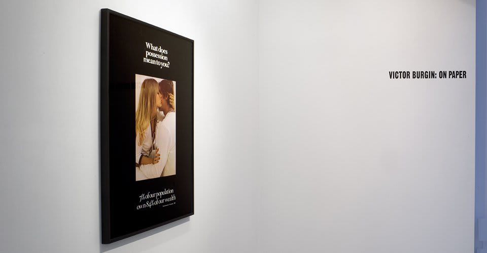 VICTOR BURGIN: On Paper