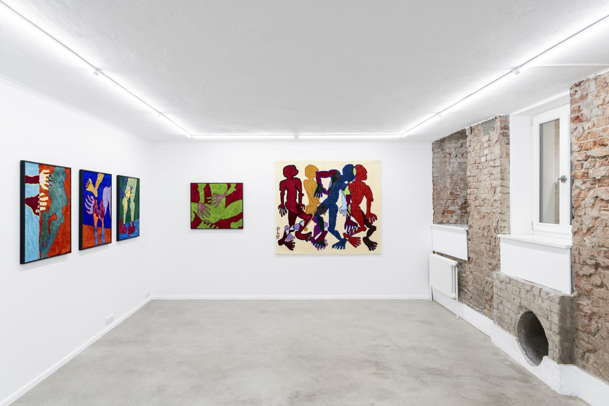 Pierre le Riche, 'My Body Is Not Your Temple', exhibition views, Ronewa Art Projects, Berlin, 2025. Photo: Jeremy Knowles.