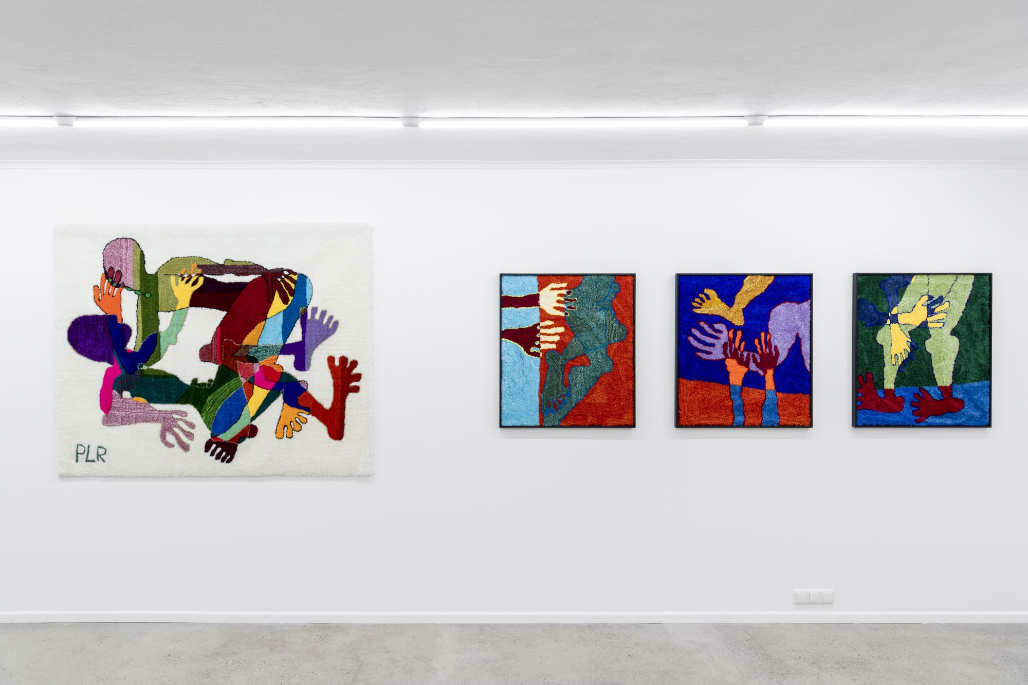 Pierre le Riche, 'My Body Is Not Your Temple', exhibition views, Ronewa Art Projects, Berlin, 2025. Photo: Jeremy Knowles.