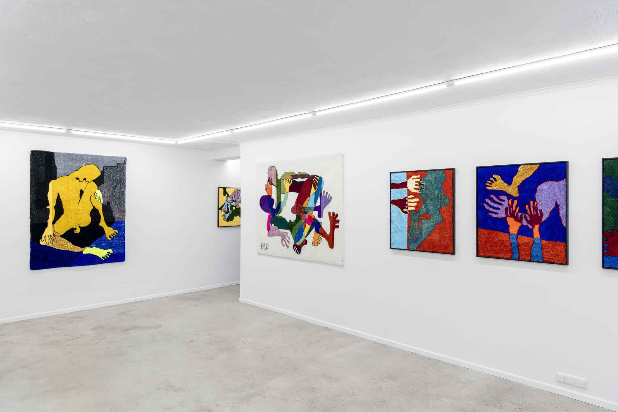 Pierre le Riche, 'My Body Is Not Your Temple', exhibition views, Ronewa Art Projects, Berlin, 2025. Photo: Jeremy Knowles.