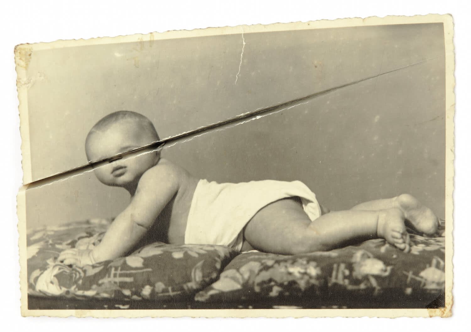 Kensuke Koike Gorger, 2013 Folded vintage photo 10 x 14 cm $3,500