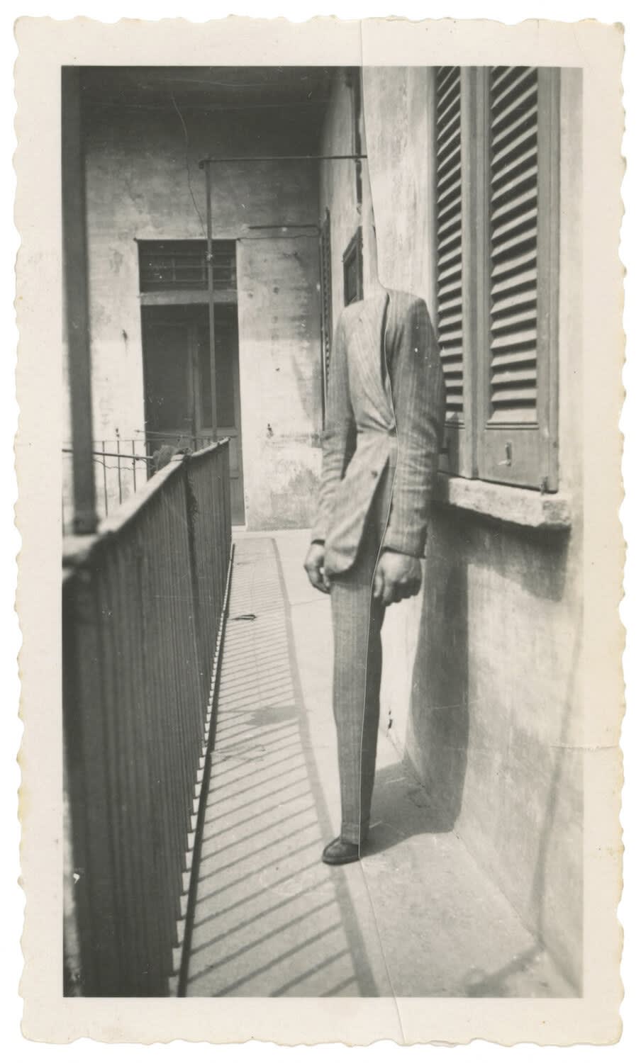 Kensuke Koike Random Encounter, 2015 Cut vintage photo 8.8 x 5.2 cm $3,500