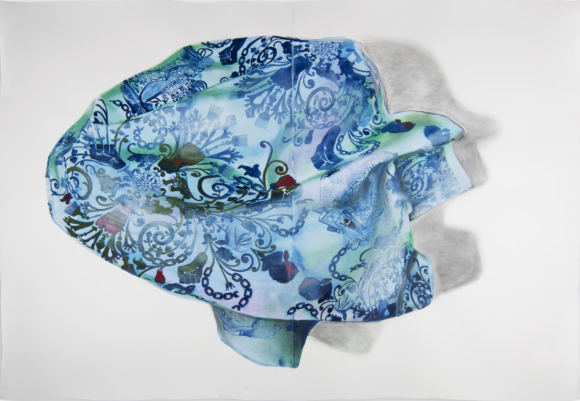 Firelei Baez 2015 Eschaton (The Joyful noise of the scattered)