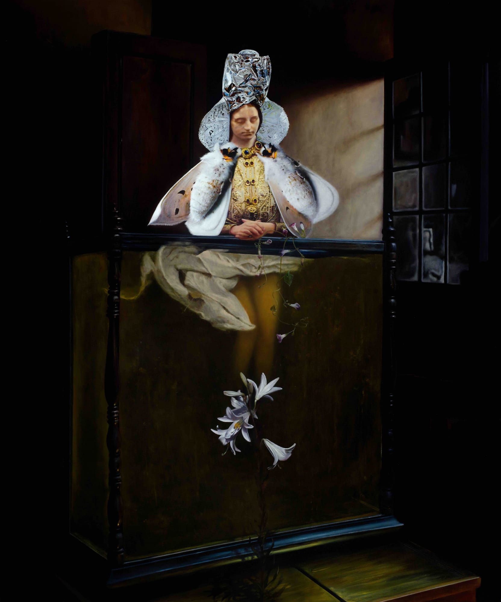 Teodora Axente, From the silence hangs a bindweed flower, 2022