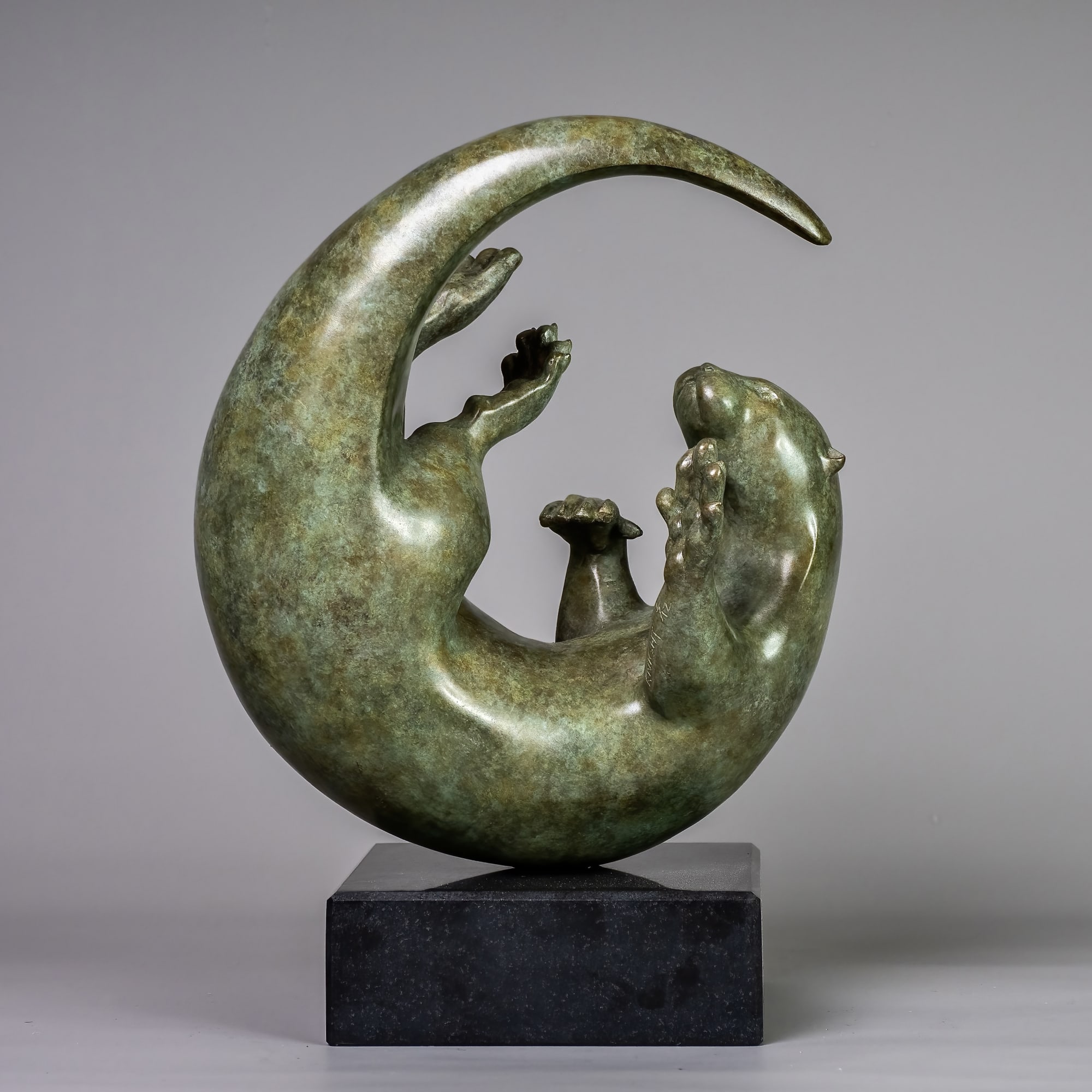 Jonathan Knight, Otter at play