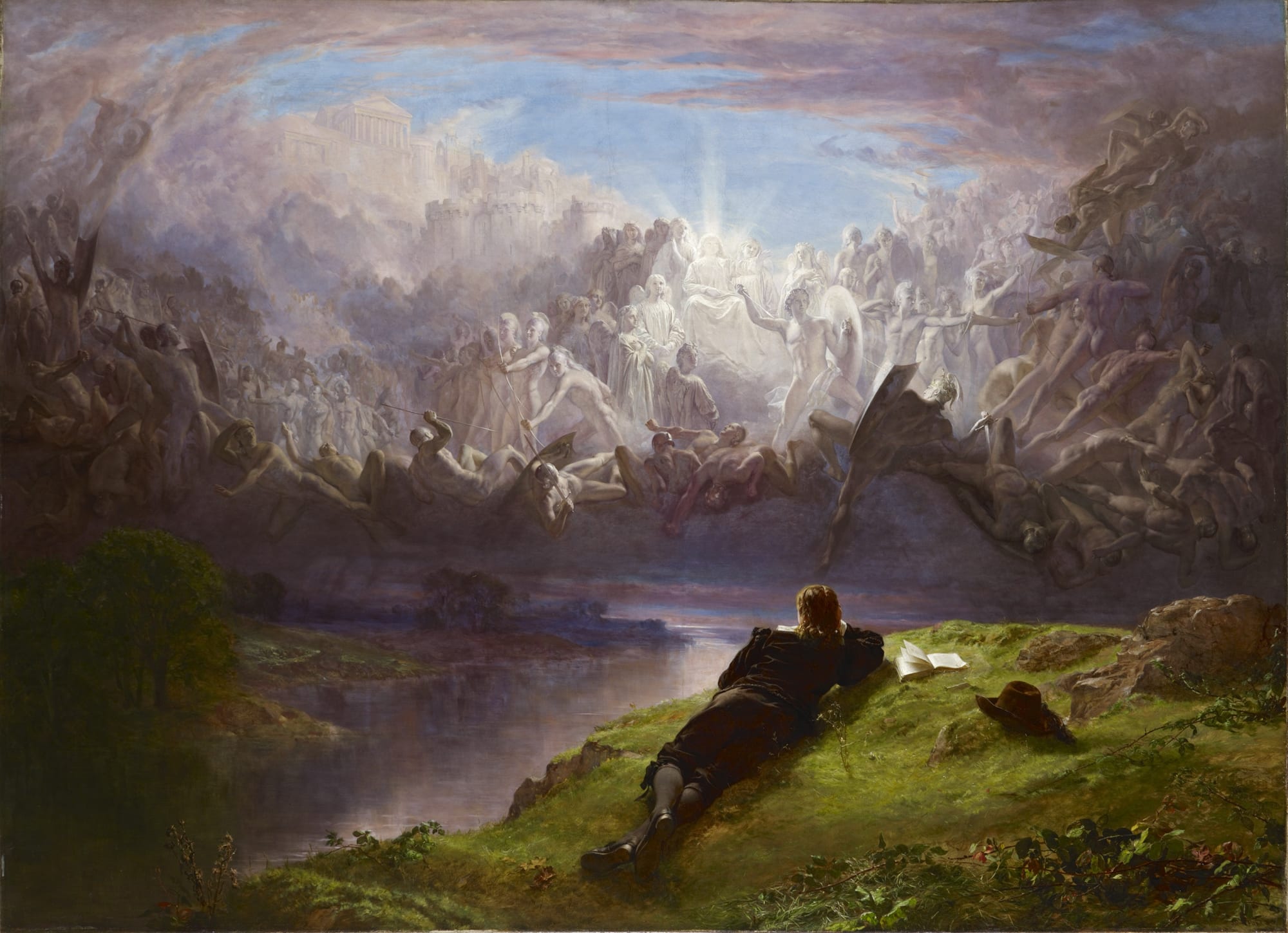 John Faed RSA (1819-1902), The Poet&rsquo;s Dream oil on canvas, around 1883 Gifted by John Faed, 1902. 2006.034