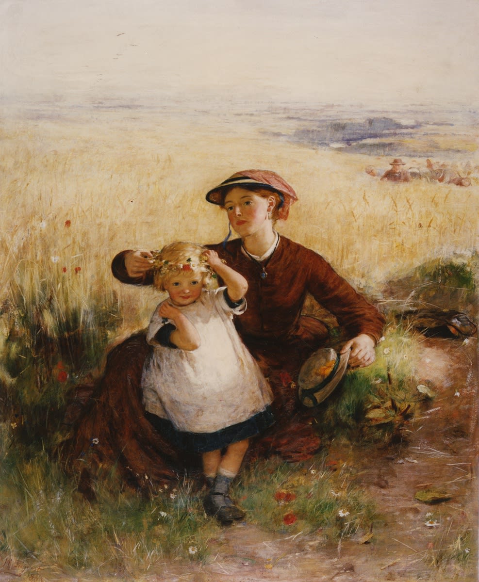 William McTaggart RSA (1835-1910), Dora oil on canvas, around 1868-69, 116.6 x 98.0cm RSA Diploma Collection (Deposit, 1870) 2000.107
