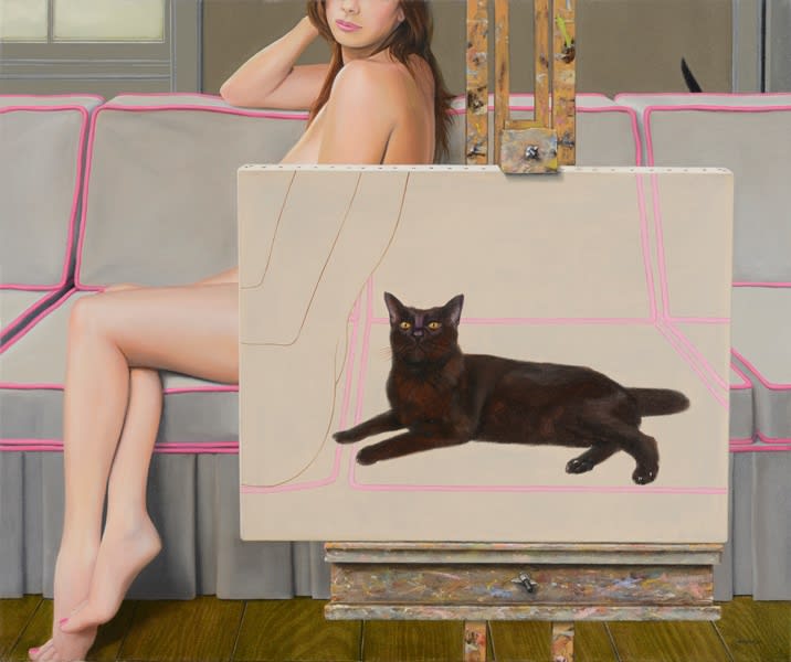 Gordon Mitchell RSA, Life Model