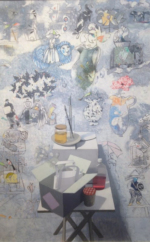 Alexander Fraser RSA, Silver Still Life