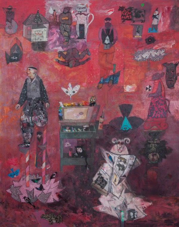 Alexander Fraser RSA, The Painter His Trousers And Stilts