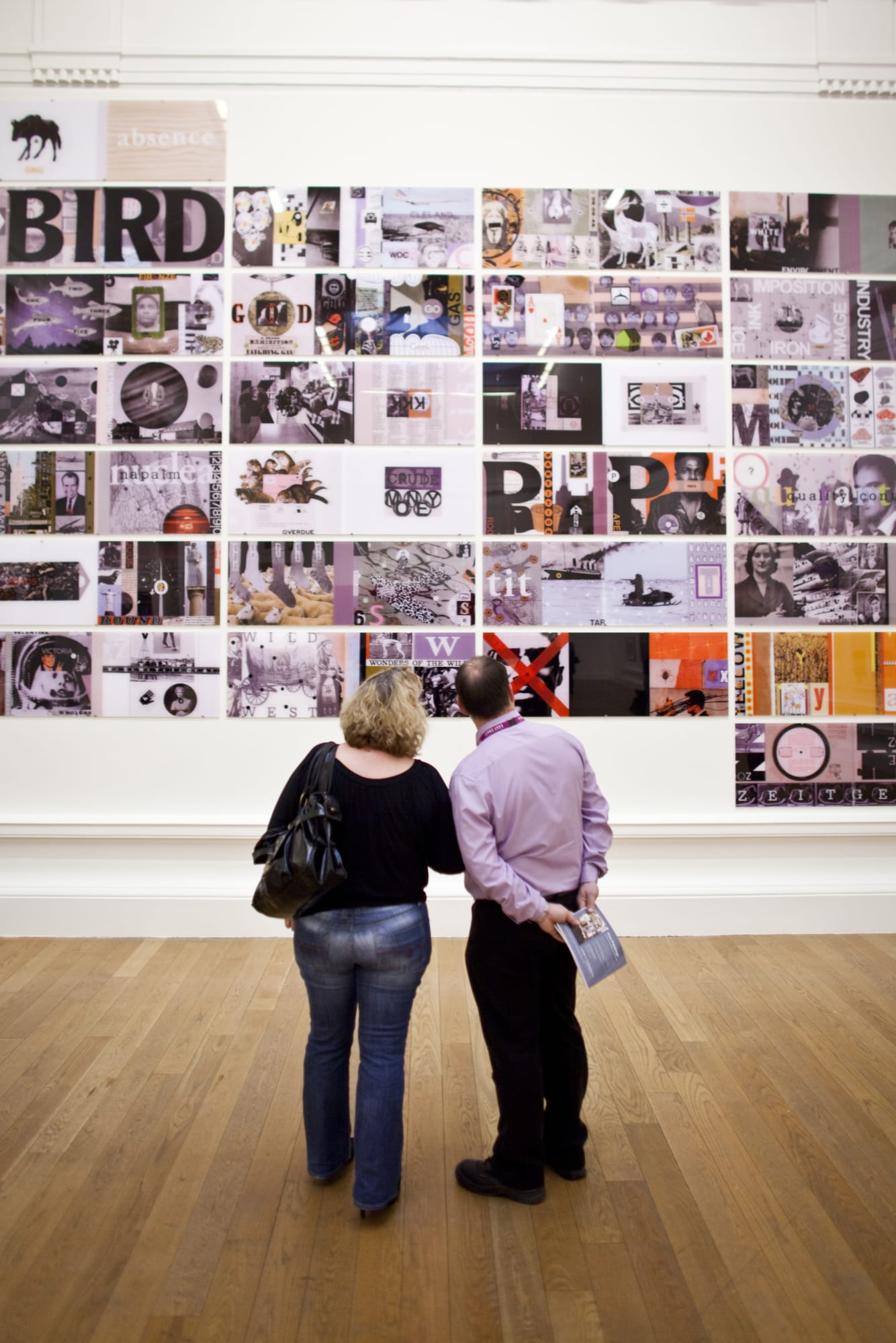 Michael Agnew RSA and David Blyth. Photo Dave Grinly