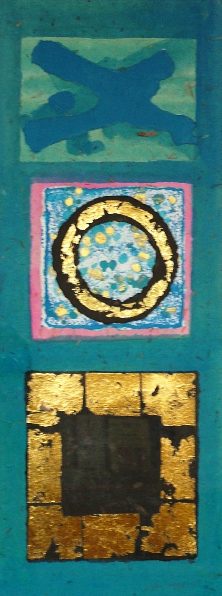 William Littlejohn RSA, Blue Harbour, Mixed Media, 2005