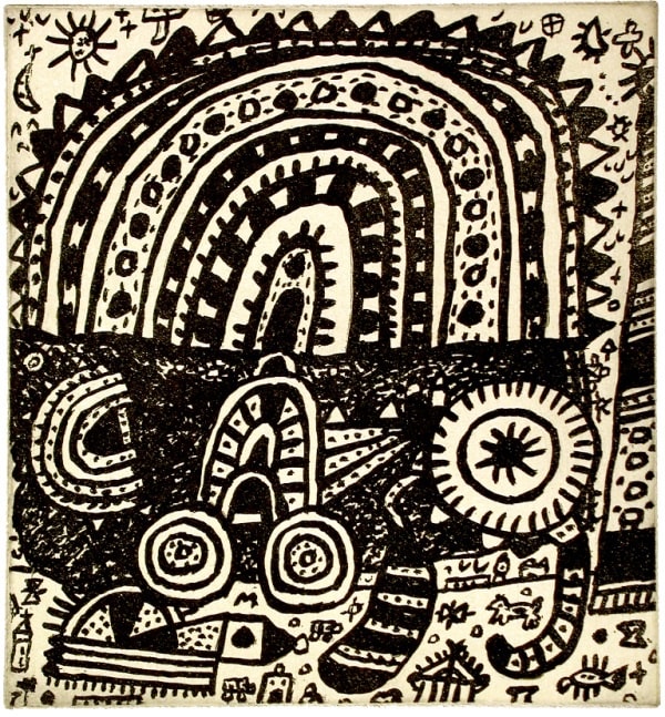 Alan Davie HRSA, Day of the Dog