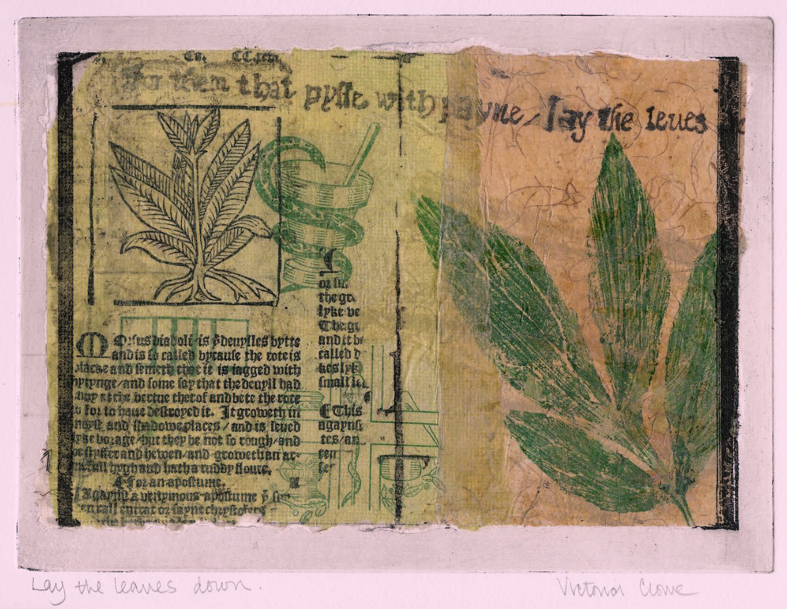 Victoria Crowe RSA, Lay The Leaves Down