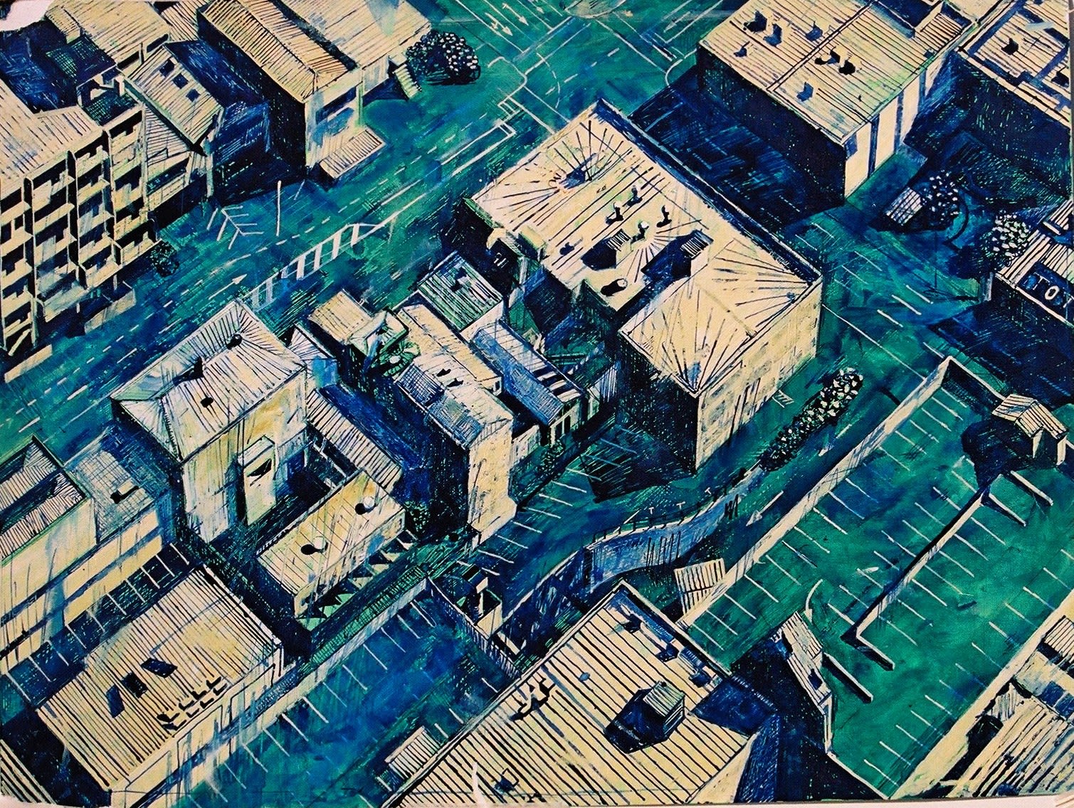 Euan Gray, Study For View From Sky Tower