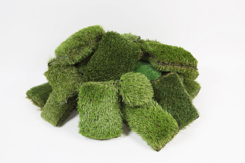 Anne Mie Bak Andersen, The Grass Is Greener Where You Water It, 2017, mixed media