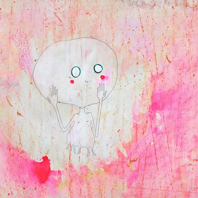 Filippa Pirrip, I Blush So What, 2017, mixed media drawing