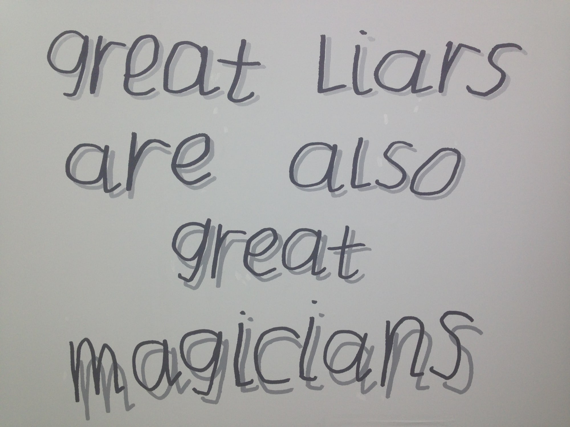 Allyson Fraser, Grahams Reply, 2015, stenciled wall painting