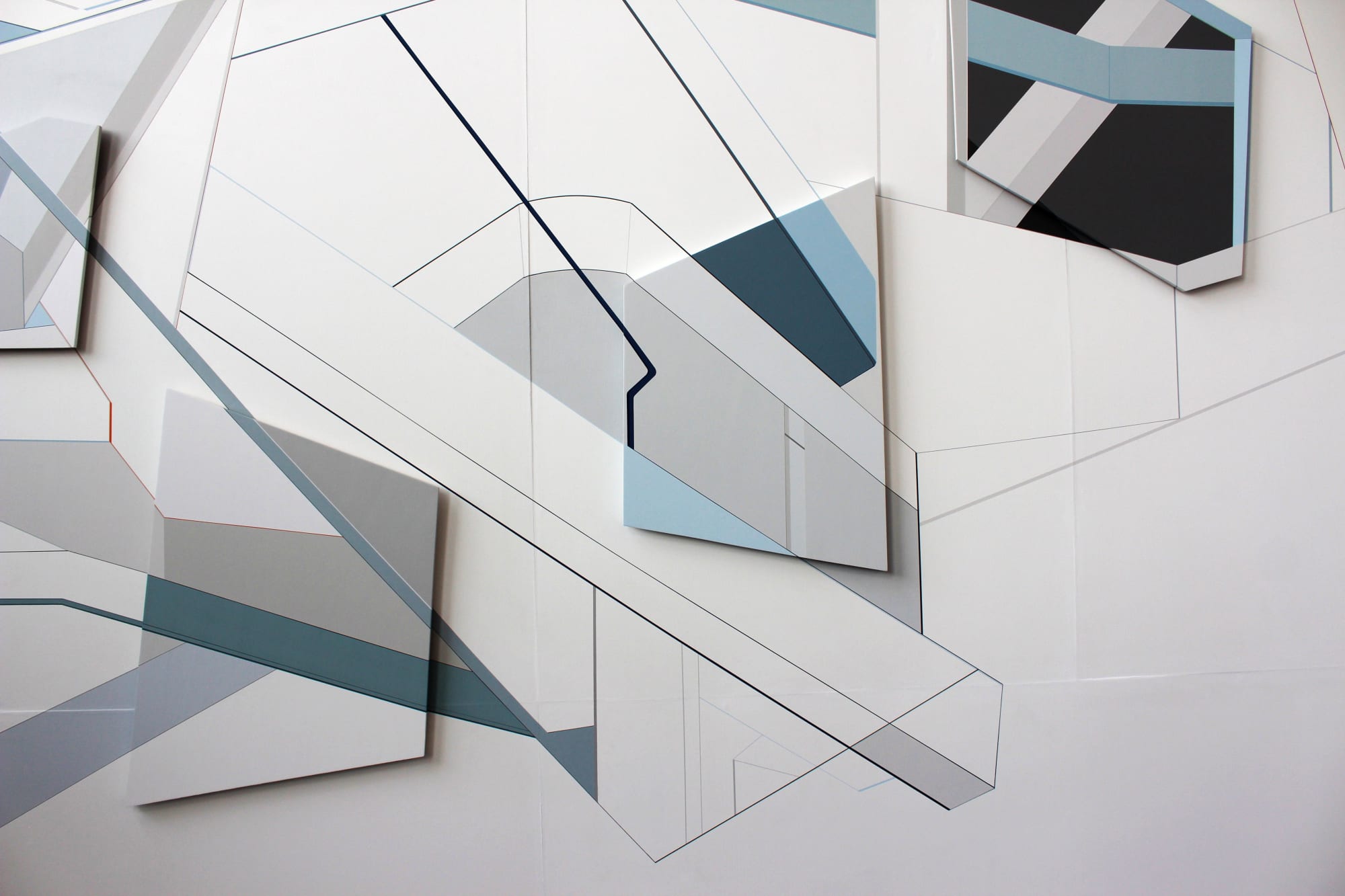 Olivia Turner, G82 SP6, 2015, emulsion on MDF