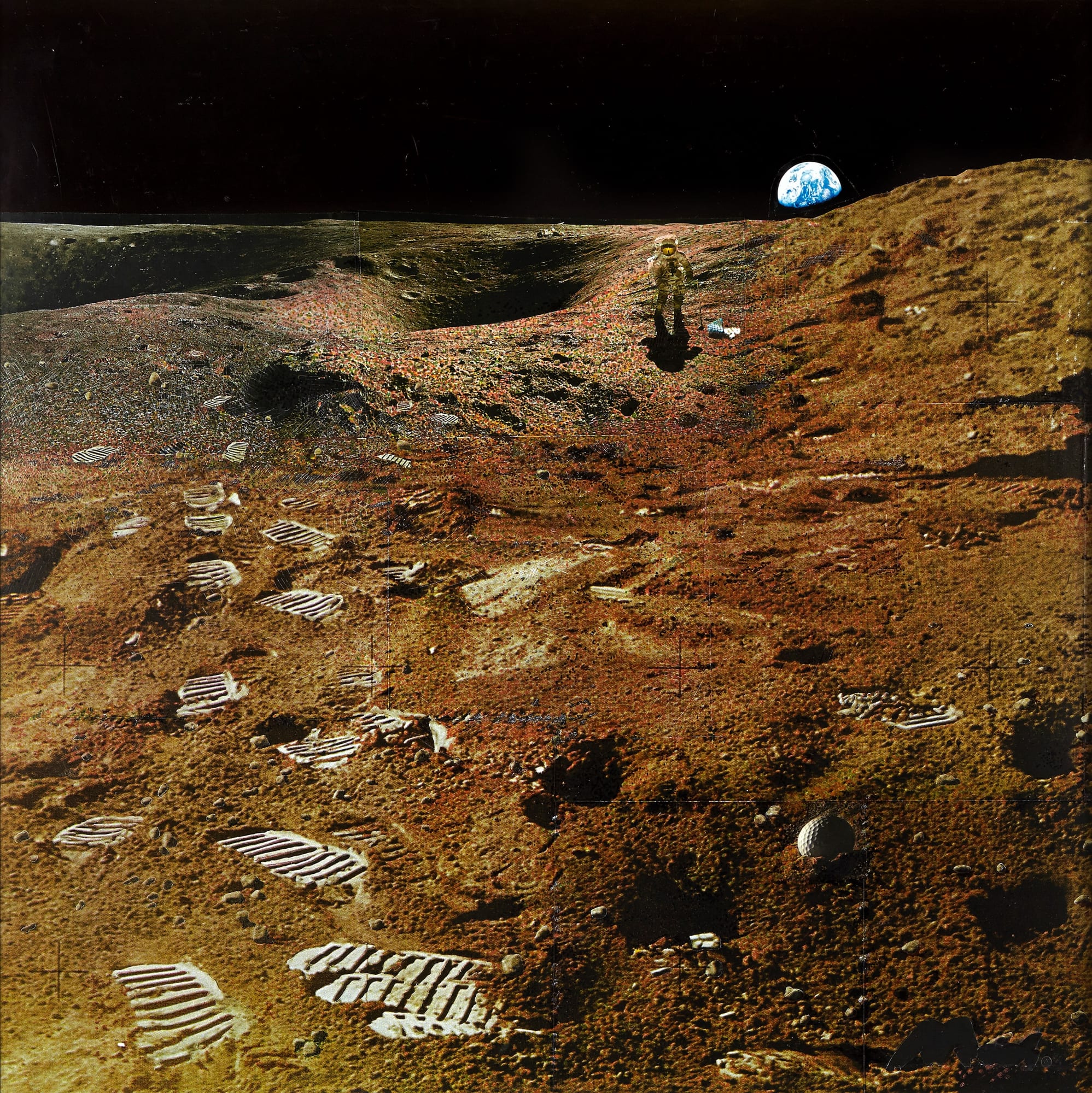 David Mach HRSA, Out of Bounds