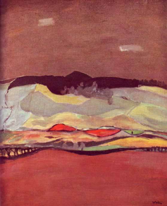 Ferniehirst, Circa 1959, Oil