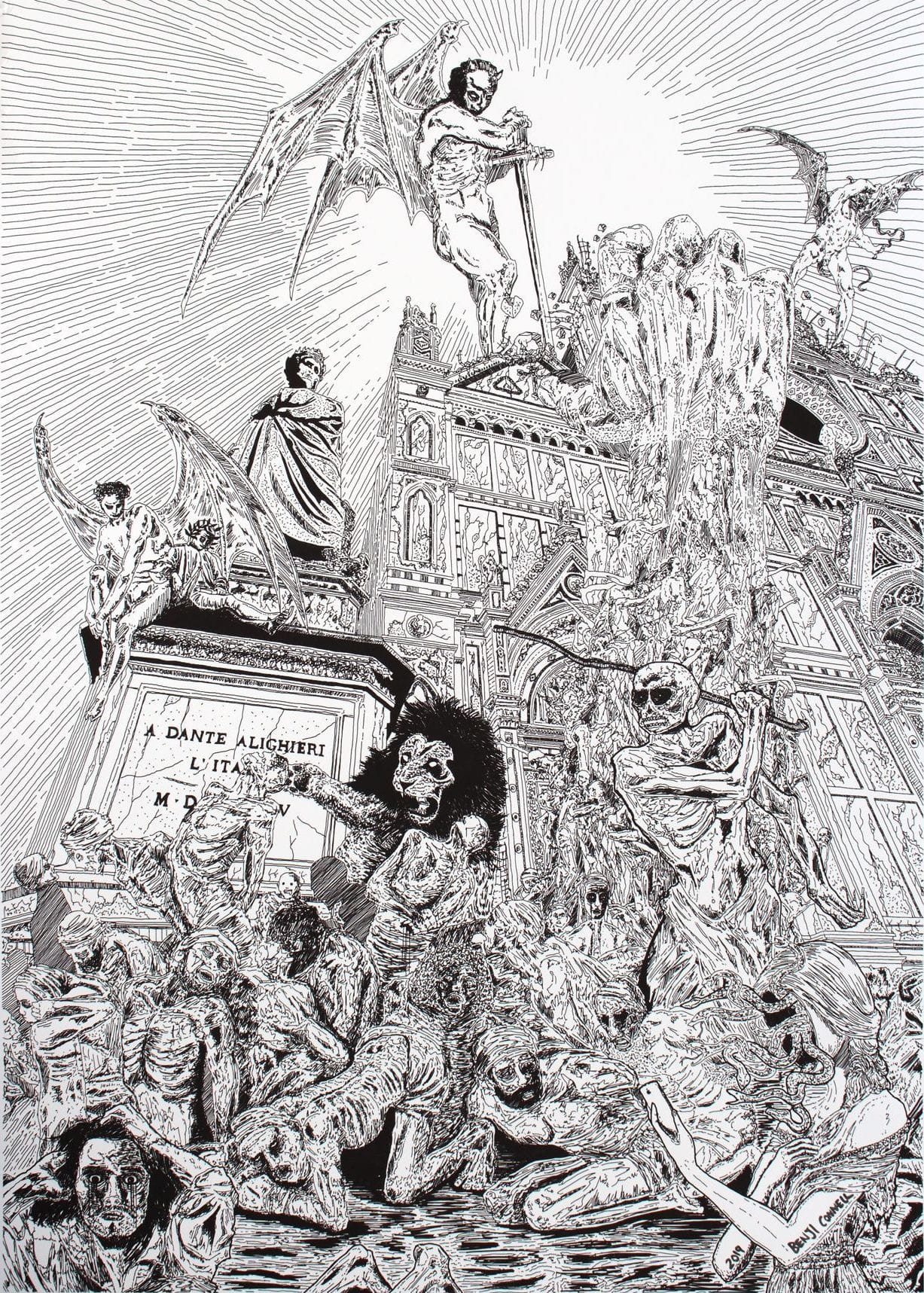 Benjamin Connell, Confutatis Maledictus, 2019