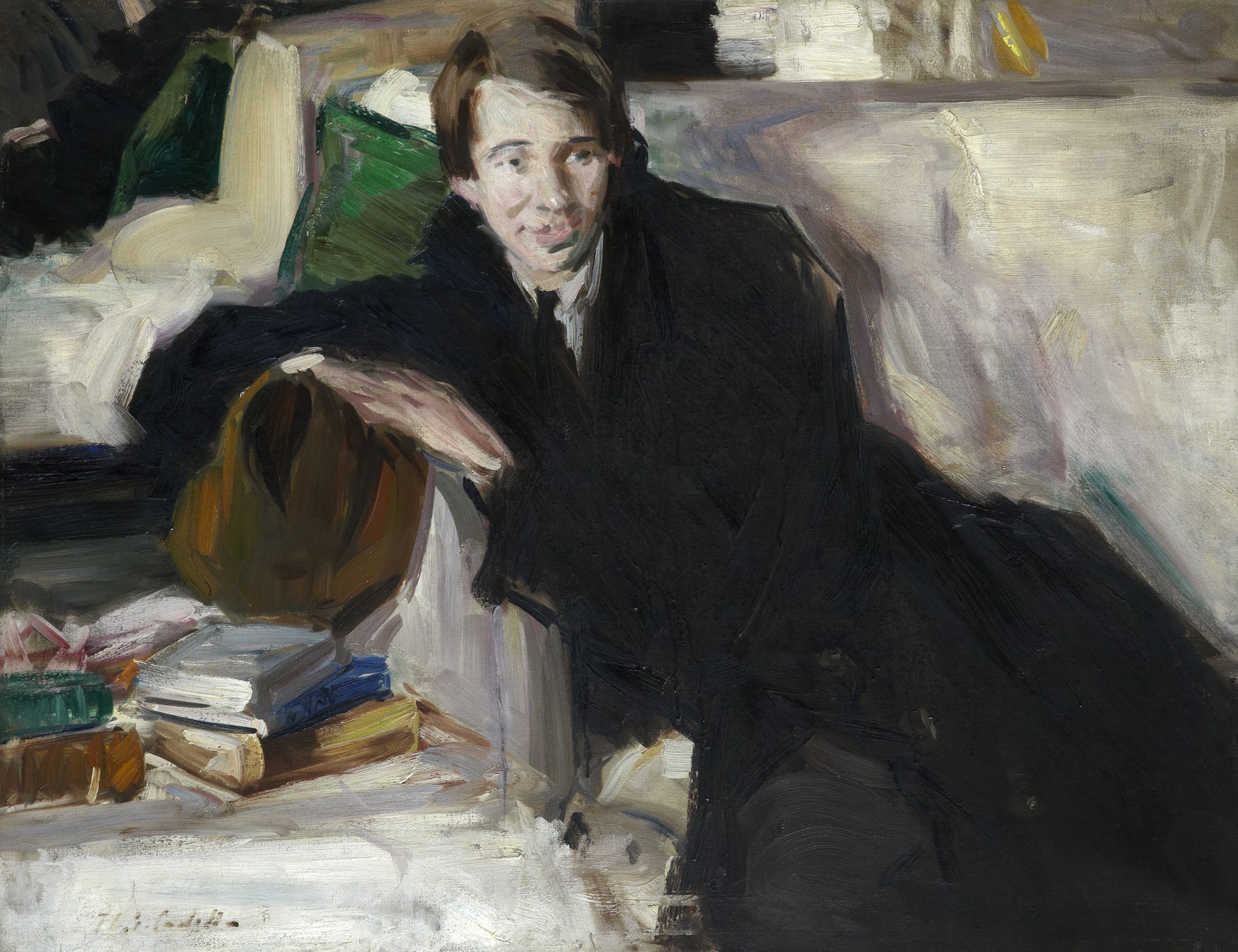 Francis Campbell Boileau Cadell RSA (1883-1937), The Poet Oil on canvas, 1912, 86.4 x 111.8cm RSA Diploma Collection (Deposited, 1936) 2000.005