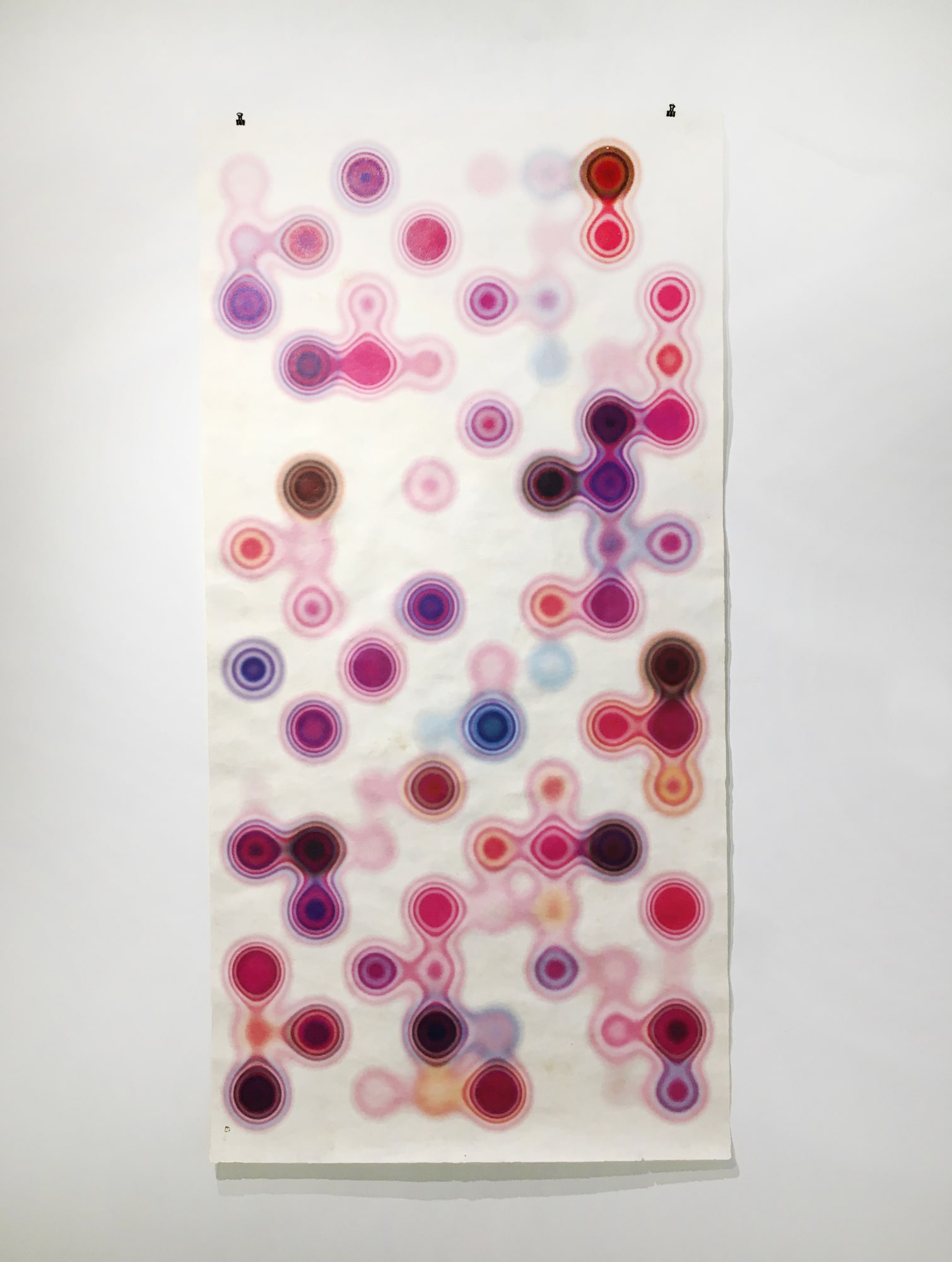 Andrés Ferrandis Amate II, 2020 Archival print 1/1 on handmade amate paper 94 x 45.5" 37 x 17.9 cm