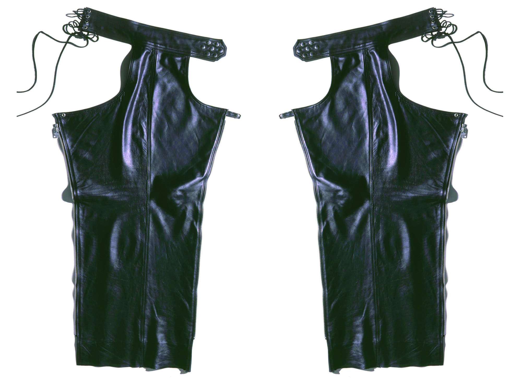 Chuck Ramirez Long Term Survivor: Chaps, 1999, 2019 Pigment inkjet print 60 x 36" 152.4 x 91.4 cm Ed. of 6