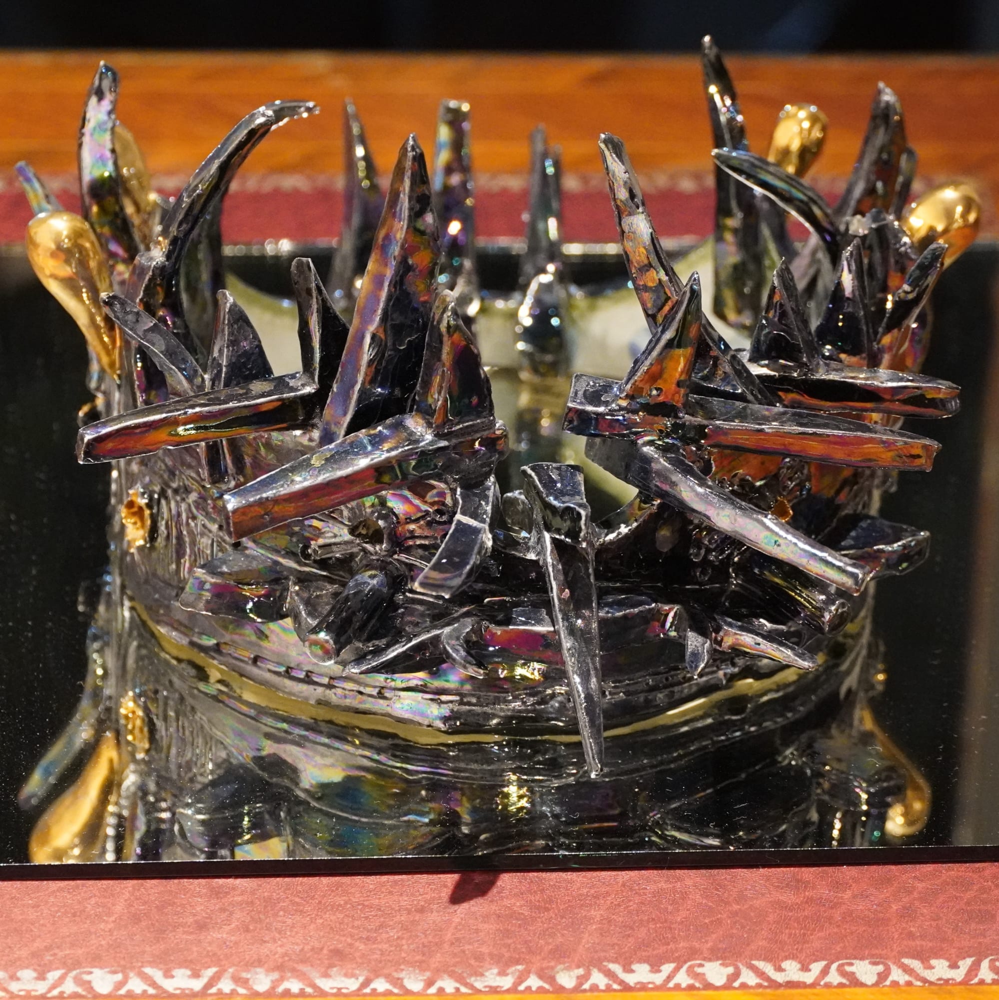 Nicolás Leiva Destino Soberano/Sovereign Destiny 2, 2017 Glazed Ceramic 8.5 x 8.5 x 5.5 in 21.6 x 21.6 x 14 cm