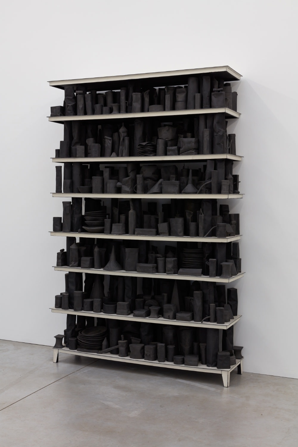 JOHAN DE WIT - COMFORTING STASH - 2015-2019 - PAPER, RESINS, ACRYLIC - 230 X 160 X 45 CM