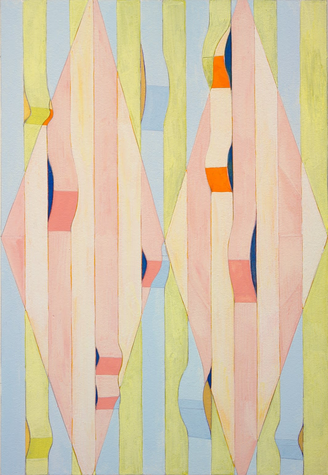 MATTHIAS SCHAAREMAN - NR 1822 - 2018 - GOUACHE OP PAPIER - 31 X 21 CM