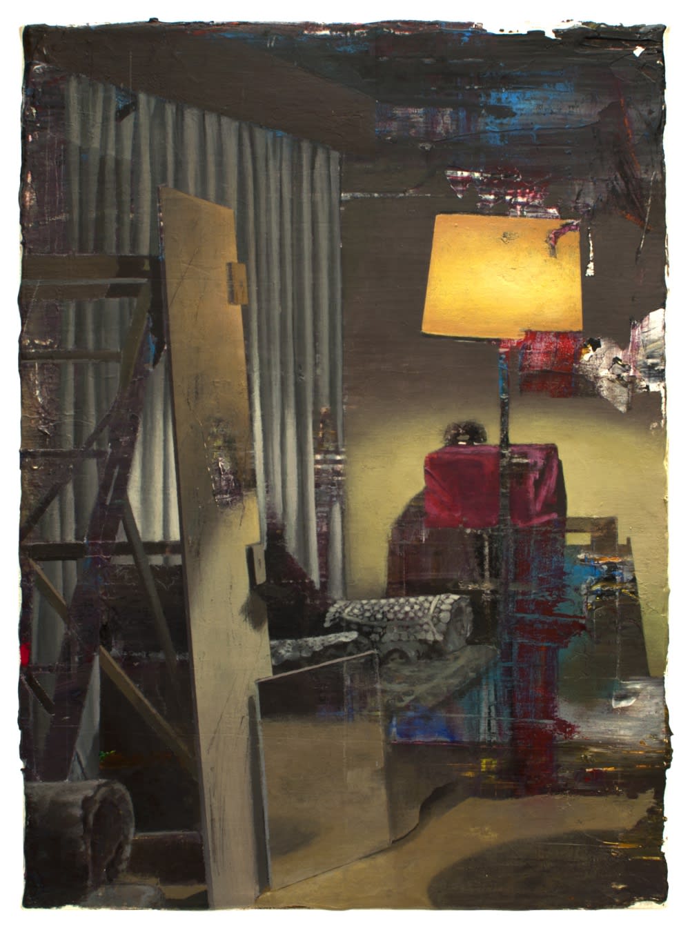 CARLOS SAGRERA - SPOT - 2019 - ACRYLIC ON CANVAS - 33 X 24 CM