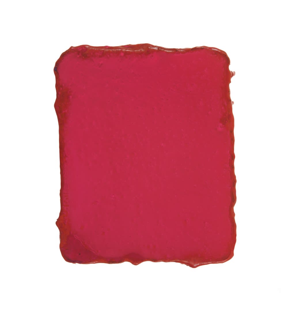 EMMANUEL BARCILON - UNTITLED - 2018 - VARNISH AND PIGMENT ON WOOD - 19 X 14 CM